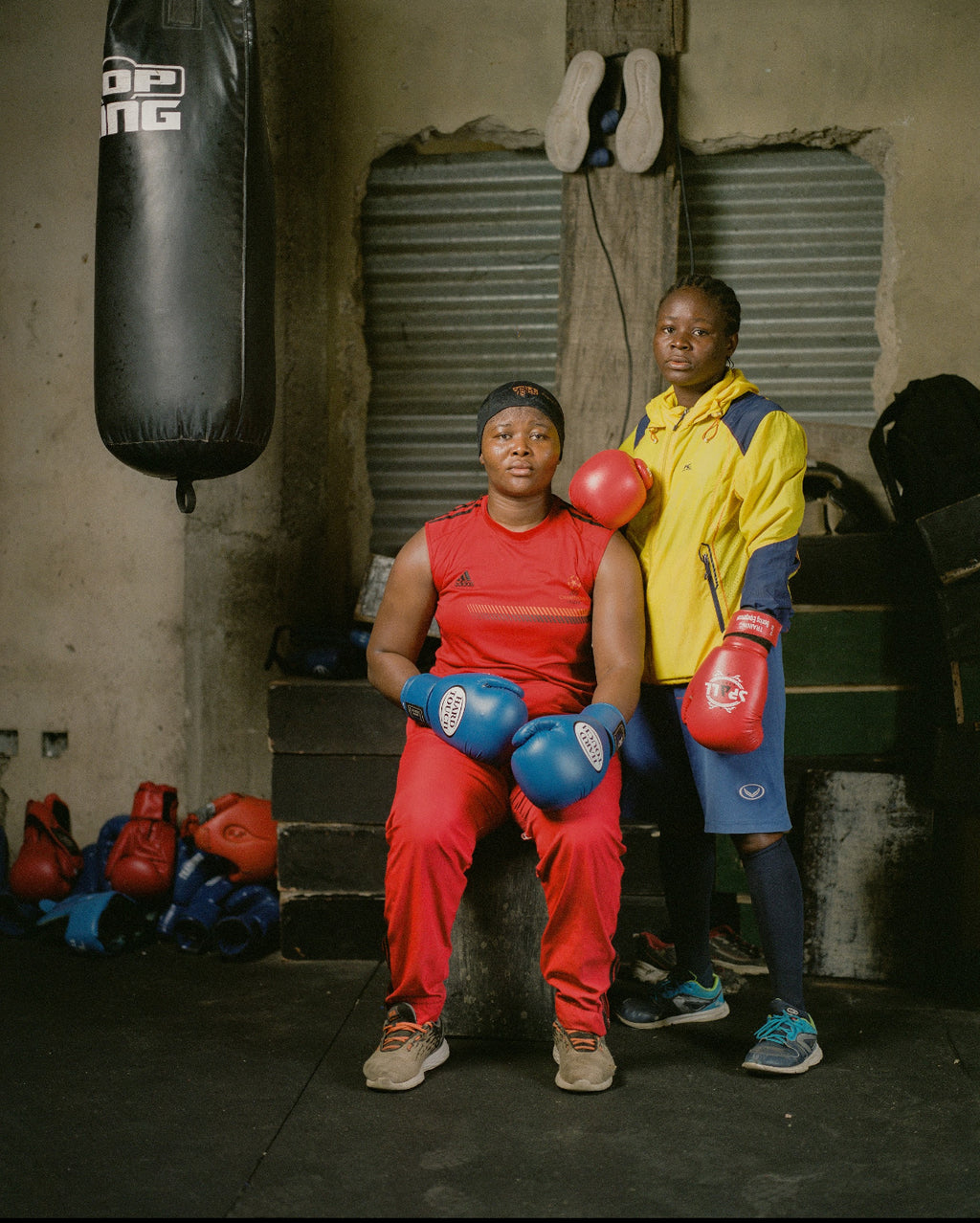 Dorcas Onoja and Idara Udoette, Akwa Ibom State Boxing Team